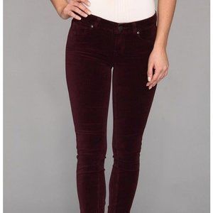Paige Verdugo Ultra Skinny Velvet Pants